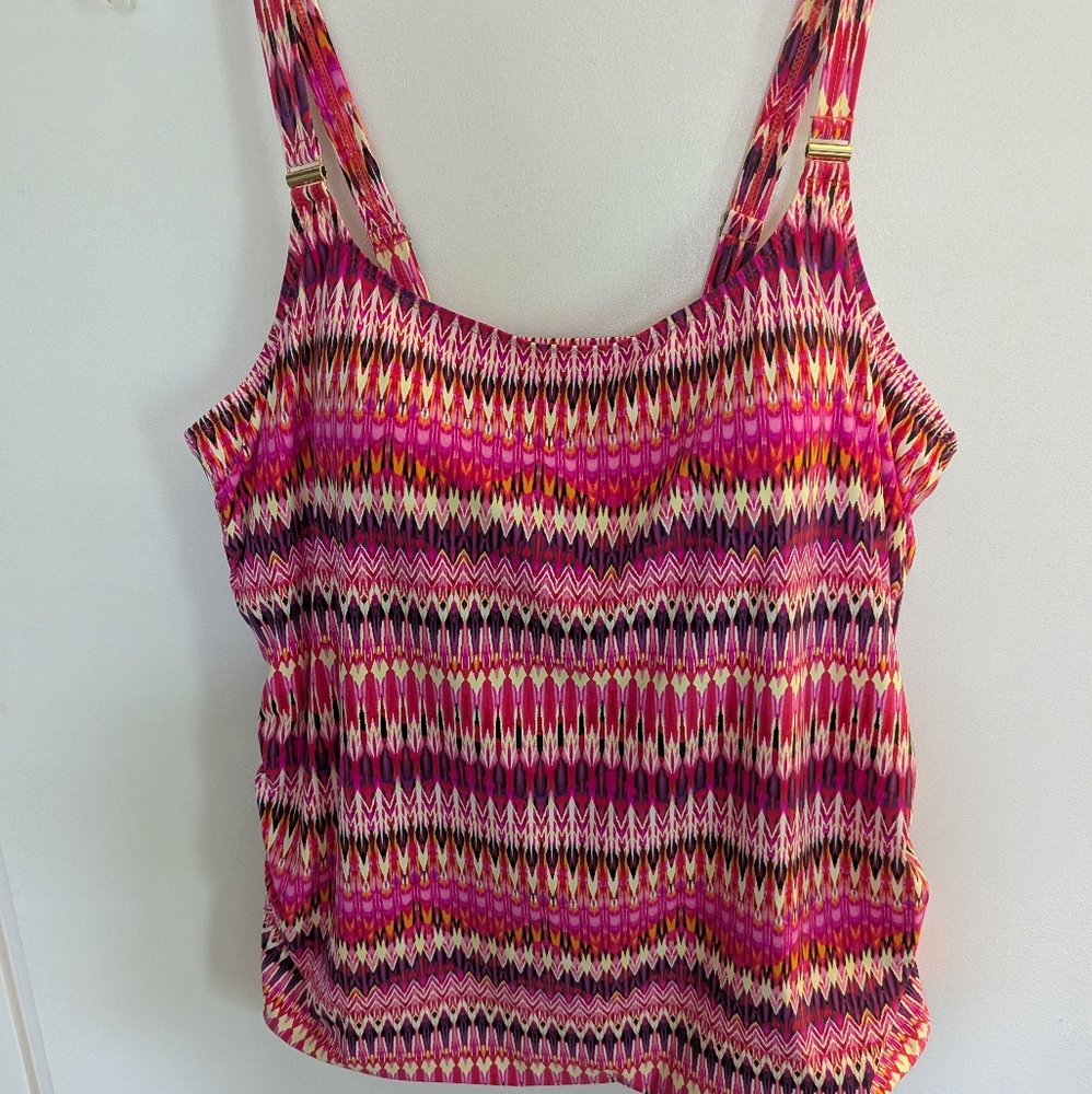 Christina Brand Tankini Top Plus Size 3X